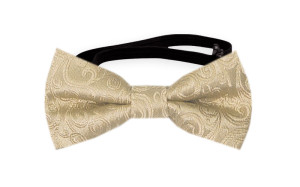 SWANKY Gold pajarita bebé