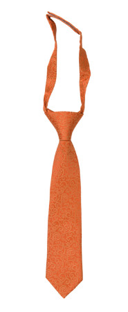 SWANKY ORANGE corbata pequeña pre-atada niño
