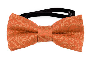SWANKY ORANGE pajarita bebé