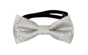 SWANKY Silver pajarita bebé