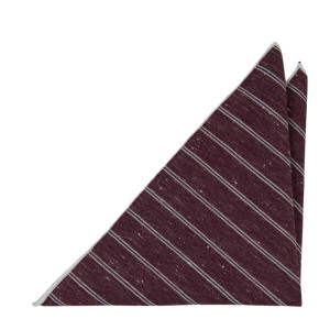 TAKENFORGRANTED WINE RED pañuelo de bolsillo
