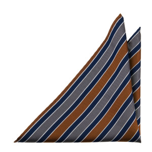 THELOOKER NAVY CINNAMON pañuelo de bolsillo