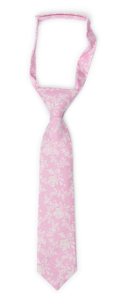 THUMBELINA Pink corbata pequeña pre-atada niño