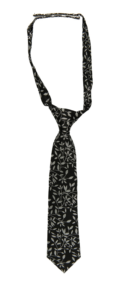 TJOHEJ GREY corbata pequeña pre-atada niño