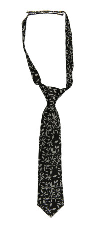 TJOHEJ GREY corbata pequeña pre-atada niño