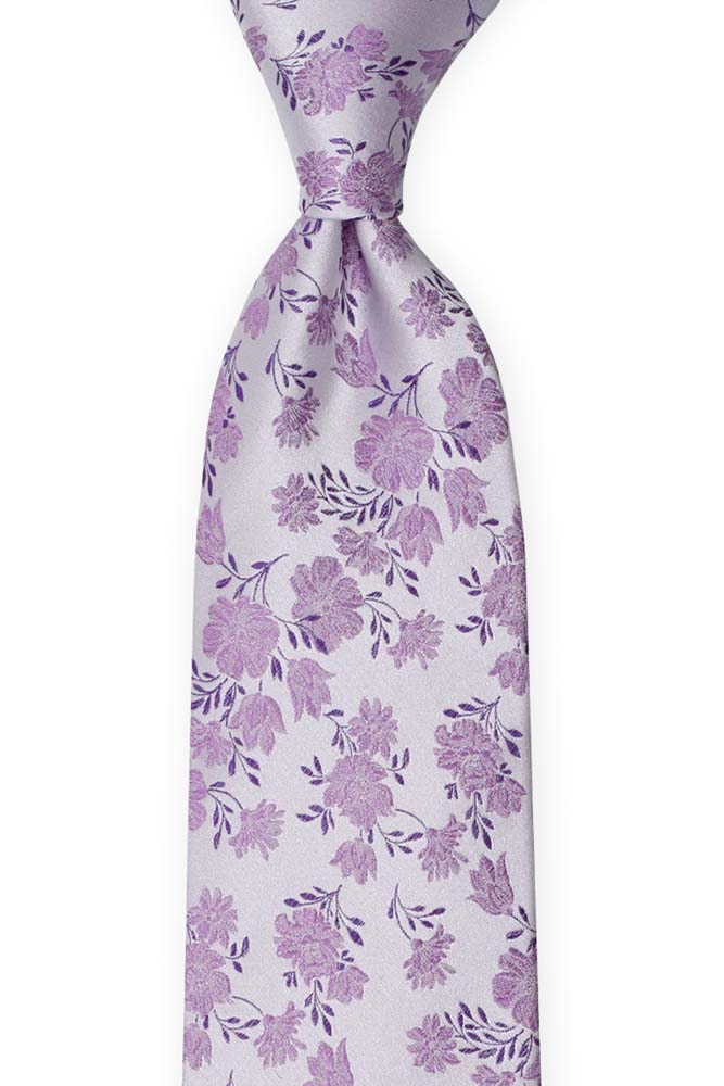TOSSBLOSSOM Powder purple corbata clásica