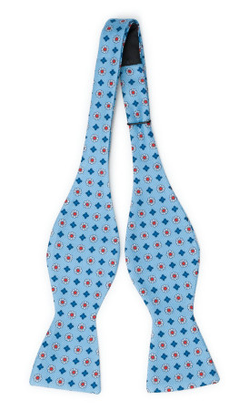 TRIFOGLEZZA Light blue pajarita sin atar