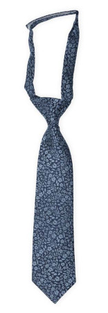 TUSSIEMUSSIE Blue corbata pequeña pre-atada niño