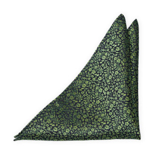TUSSIEMUSSIE Green pañuelo de bolsillo