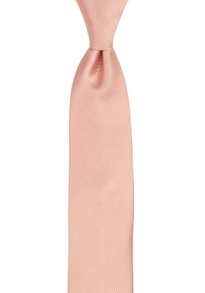 Twillie Blush Pink corbata para niños medianos