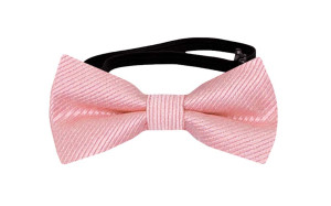 TWILLIE Light pink pajarita bebé