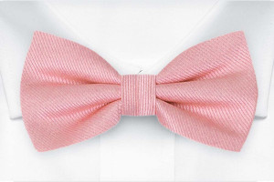 TWILLIE Light pink pajarita