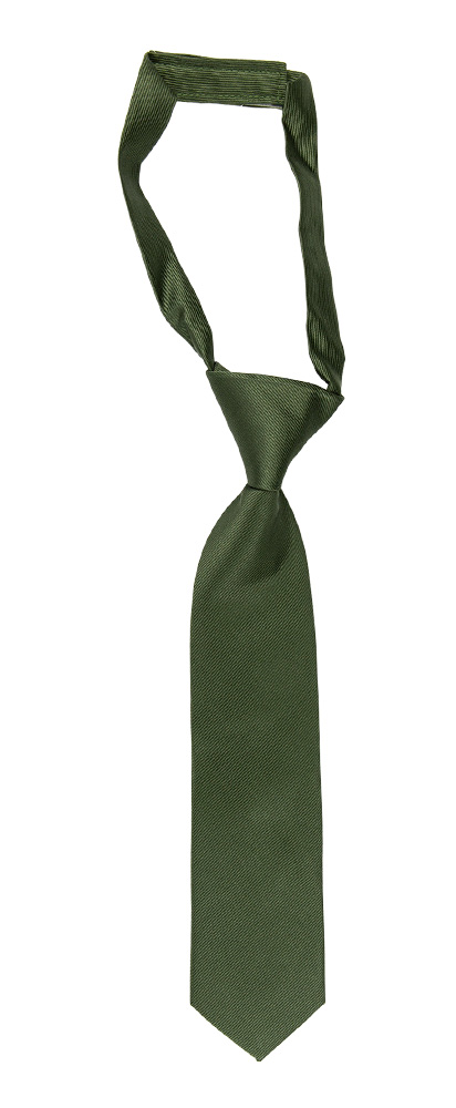 Twillie Seaweed Green corbata pequeña pre-atada niño