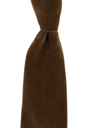 Velvet Cocoa Brown corbata