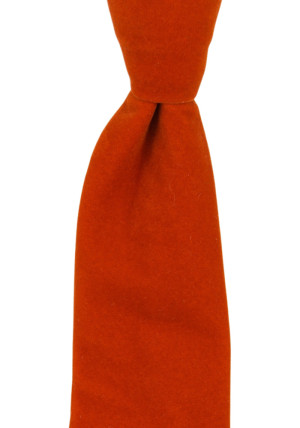 Velvet Deep Orange corbata