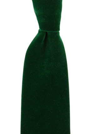 Velvet Forest Green corbata