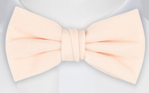 Velvet Powder Pink pajarita
