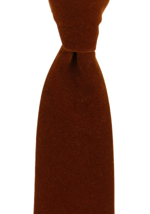 Velvet Toffee Brown corbata