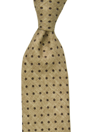 VIBRAZIONE BROWN MELANGE corbata