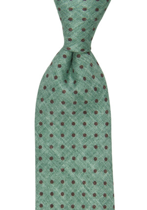 VIBRAZIONE GREEN MELANGE corbata
