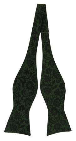 VIGSEL DARK GREEN pajarita sin atar