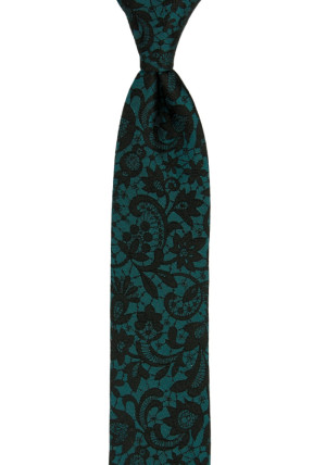VIGSEL TURQUOISE corbata delgada