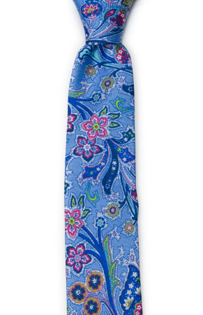 VIVACE Blue corbata delgada