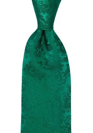 WEDDED EMERALD GREEN corbata