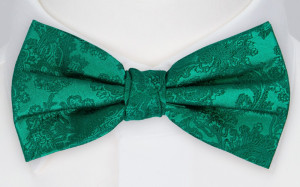 WEDDED EMERALD GREEN pajarita para niños