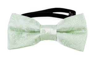 WEDDED PASTEL GREEN pajarita bebé