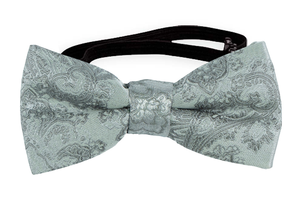 WEDDED SILVER pajarita bebé