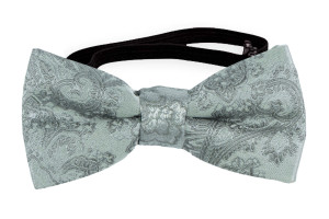 WEDDED SILVER pajarita bebé