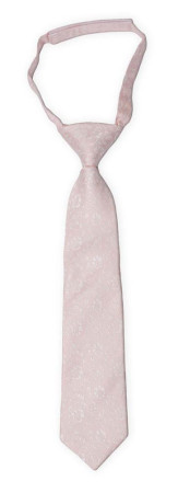 WEDDIBLE Blush pink corbata pequeña pre-atada niño