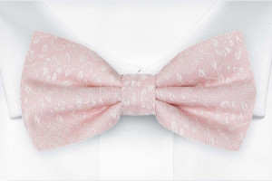 WEDDIBLE Blush pink pajarita para niños