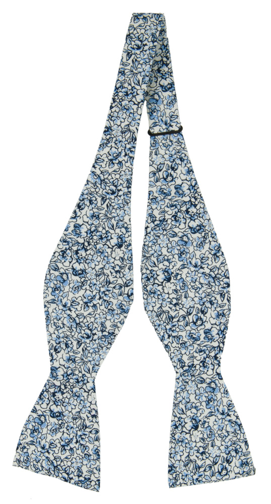 WEDDINGBELLS BLUE pajarita sin atar