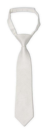 WEDLOCK Diamond white corbata pequeña pre-atada niño