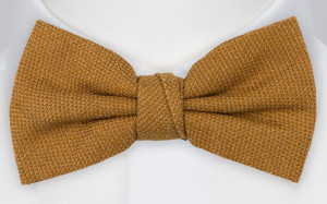 YARNING Ochre Yellow pajarita