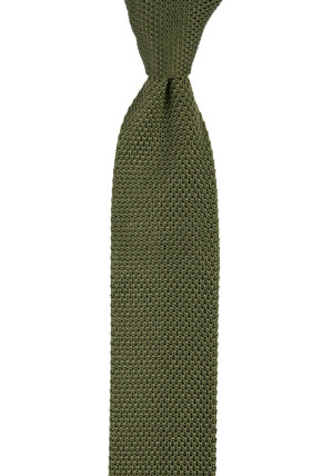 YARNOVER HAZEL GREEN corbata delgada